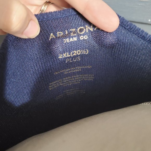 Arizona Jean Co 2XL Plus Long Sleeved Plush Knit Top "Non Stop Fun" NWT - Picture 4 of 8